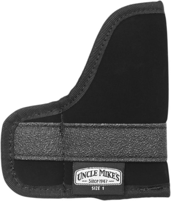 Uncle Mike's OT Inside the Pocket Holster Ambidextrous Matte Black