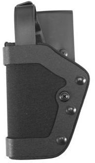 Uncle Mike's Pro 2 Dual Retention Holster Glock 29/Glock 30/Glock 36/Glock 21/Smith & Wesson M&P Left Hand Plain Black - Uncle Mike's