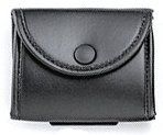 Uncle Mike's Double Latex Glove Pouch Mirage Plain Black Card - Uncle Mike's