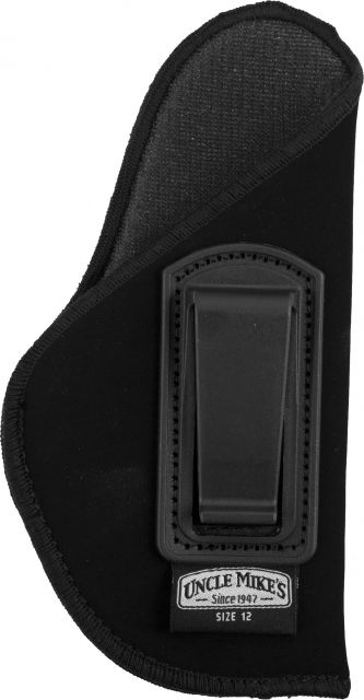 Uncle Mike's UM Nylon Inside the Pants Holster Right Hand Plain Black