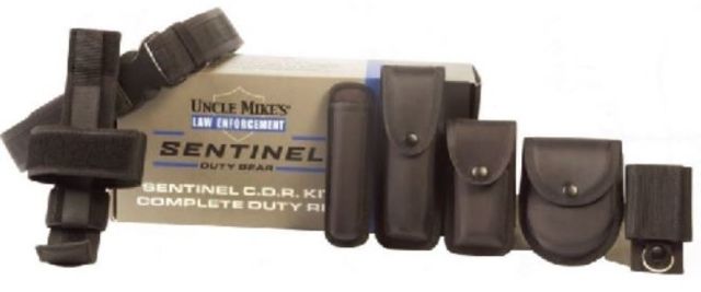 Uncle Mike's Sentinel Duty Gear Kit Black Medium Box - Uncle Mike's