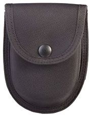 Uncle Mike's Sentinel Single Handcuff Case Black Molded Nylon Card - Uncle Mike's