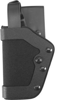 Uncle Mike's Pro 2 Dual Retention Holster Glock 19/Glock 23/Glock 31/Glock 32/Glock 36/Glock 17/Glock 22 Left Hand Plain Black - Uncle Mike's