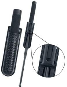 Uncle Mike's ASP Baton Holder Mirage BW Black Injection Molded Card - Uncle Mike's
