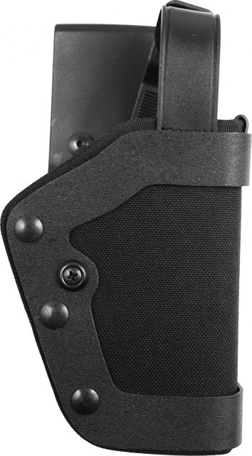 Uncle Mike's Pro 2 Dual Retention Holster Glock 19/Glock 23/Glock 31/Glock 17/Glock 22 Right Hand Plain Black - Uncle Mike's