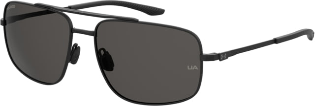 Under Armour Impulse Sunglasses with Matte Black Frame and Grey Polarized Lens Medium  003-M9 - Under Armour
