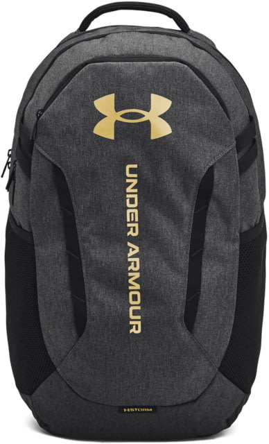 Under Armour Ua Hustle 6.0 Backpack Black Full Heather/black - Under Armour