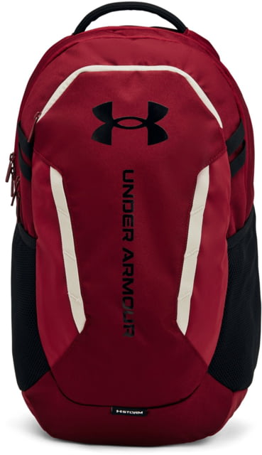 Under Armour Ua Hustle 6.0 Backpack Cardinal/cardinal/black - Under Armour