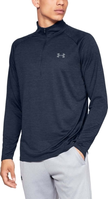 Under Armour Under Armour UA Tech 1/2 Zip Long Sleeve Shirt - Men's Academy/Steel Medium - $45.00 at Optics Planet