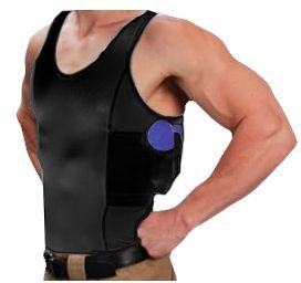 Undertech Undercover Tank Top Concealment Shirt Black - Undertech Undercover