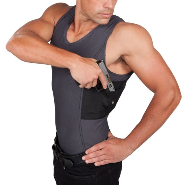 UnderTech Undercover UTUC Men's Concealment Tank Top Grey Small - Undertech Undercover