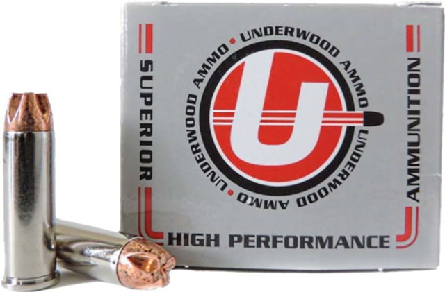 erwood .357 Magnum 120 Grain Solid Monolithic Nickel Plated Brass Cased Pistol 20 Rounds Ammo