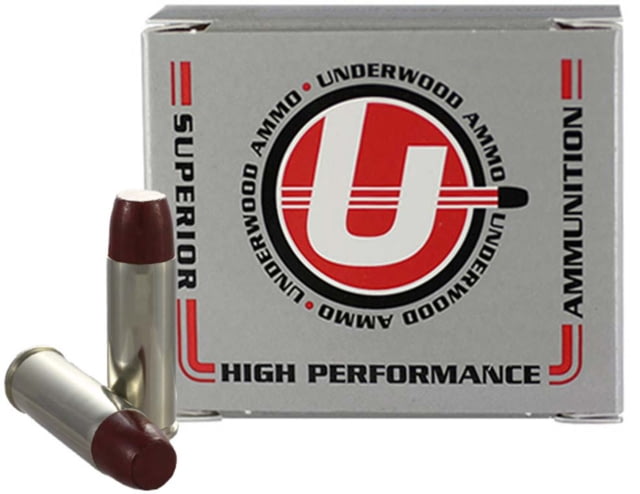 erwood .45 Colt P 325 Grain Coated Hard Cast Nickel Plated Brass Cased Pistol 20 Rounds Ammo