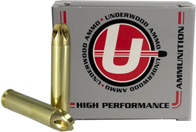 Underwood Ammo .45 Raptor 245 Grain Solid Monolithic Nickel Plated Brass Cased Rifle Ammo 20 Rounds - Underwood Ammo