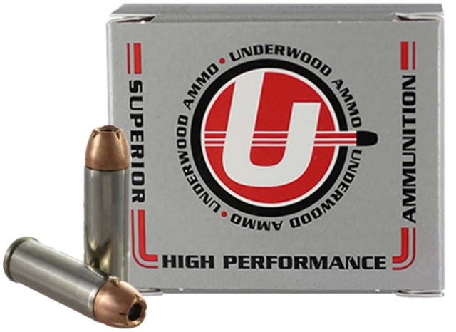 erwood .454 Casull 240 Grain Jacketed Hollow Point Nickel Plated Brass Cased Pistol 20 Rounds Ammo