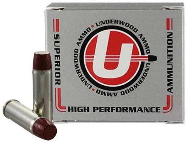 erwood .454 Casull 360 Grain Coated Hard Cast Nickel Plated Brass Cased Pistol 20 Rounds Ammo