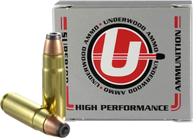 Underwood Ammo .458 HAM'R 300 Grain Jacketed Hollow Point Brass Cased Rifle Ammo 20 Rounds