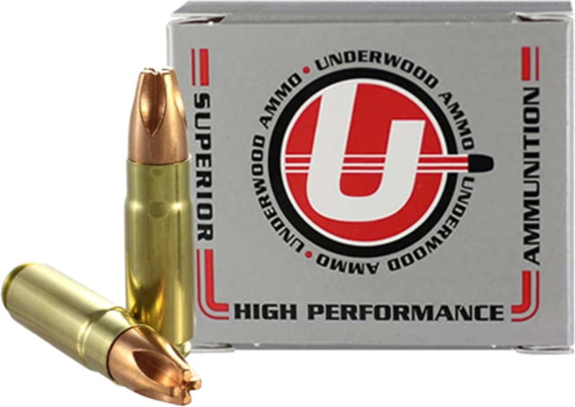 Underwood Ammo .458 HAM'R 302 Grain Solid Monolithic Brass Cased Rifle Ammo 20 Rounds - Underwood Ammo