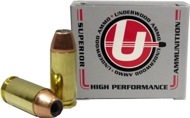 erwood .460 Rowland 185 Grain Jacketed Hollow Point Nickel Plated Brass Cased Pistol 20 Rounds Ammo
