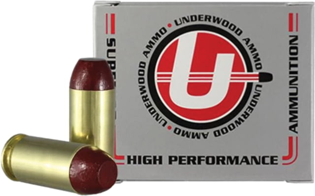 erwood .460 Rowland 255 Grain Coated Hard Cast Nickel Plated Brass Cased Pistol 20 Rounds Ammo
