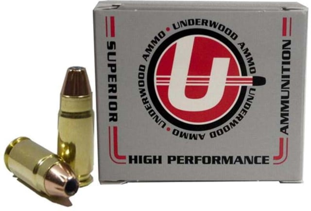 erwood 9x25mm Dillon 124 Grain XTP Jacketed Hollow Point Brass Cased Pistol 20 Rounds Ammo