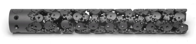 Unique-ARs One Shot AR-15 Handguard Cerakote Armor Black/Anodize Black 9in - Unique-Ars