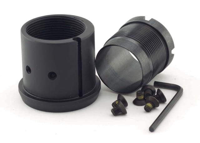 Unique-ARs Single .308 Barrel Nut Anodize Black - Unique-Ars