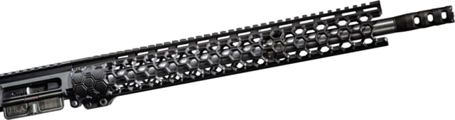 Unique-ARs Slim Hex Complete Upper Receiver Cerakote Armor Black/Anodize Black - Unique-Ars