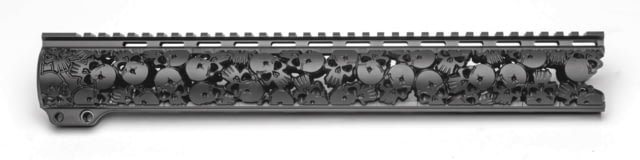Unique-ARs Slim One Shot Handguard AR-15 9 inch Cerakote Armor Black - Unique-Ars
