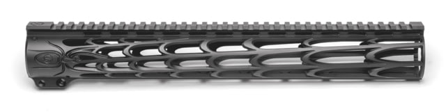 Unique-ARs Slim Web AR-15 Handguard Cerakote Armor Black/Anodize Black 9in - Unique-Ars