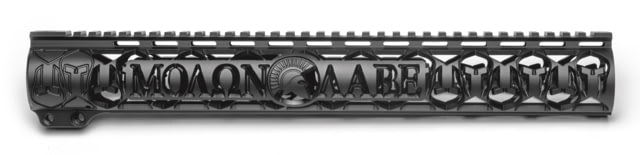 Unique-ARs Slim Molon Labe Handguard AR-15 12 inch Cerakote Armor Black - Unique-Ars
