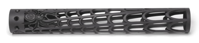 Unique-ARs Web AR-15 Handguard Cerakote Armor Black/Anodize Black 12in - Unique-Ars