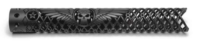 Unique-ARs Wicked Wings Handguard AR-15 15 inch Cerakote Armor Black/Anodize Black - Unique-Ars