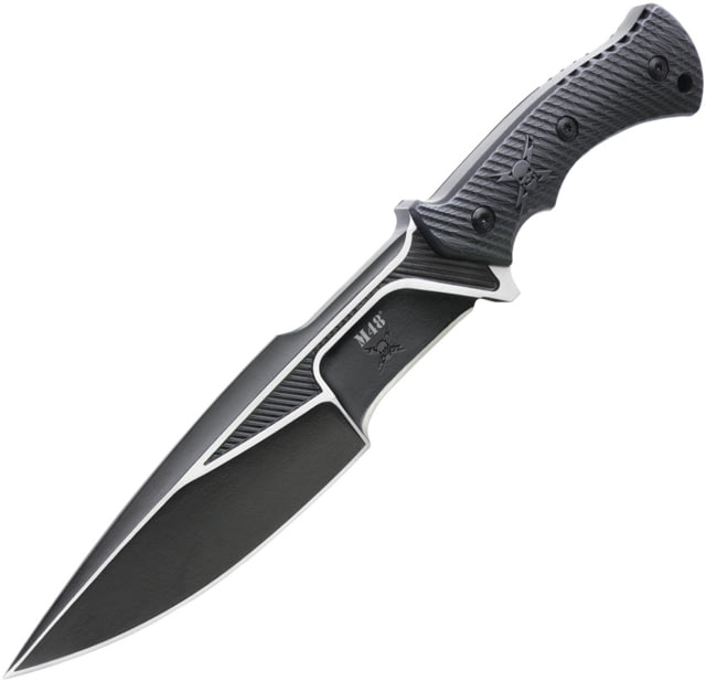United Cutlery M48 Liberator Sabotage II Knife 8.5" two-tone finish 2Cr13 stainless blade Black G10 handle - United Cutlery