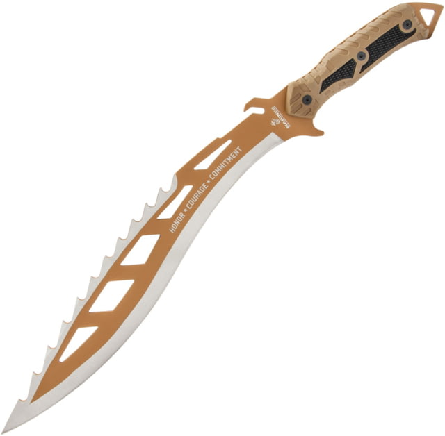 United Cutlery USMC Desert Ops Sawback Kukri - United Cutlery