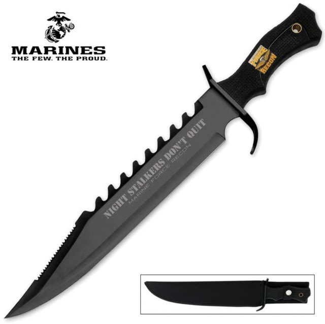 United Cutlery USMC Marine Force Recon Bowie - United Cutlery