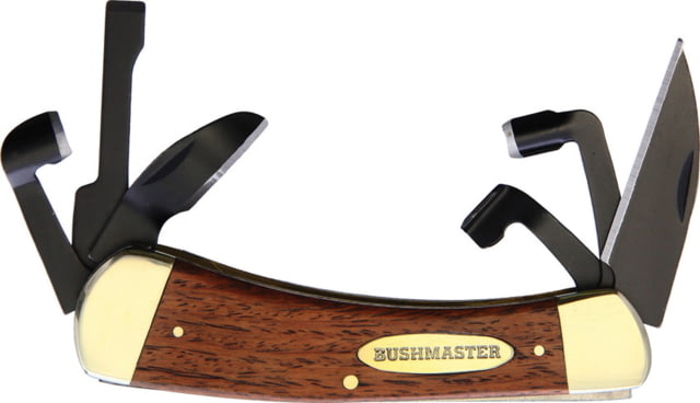 United Cutlery Whittlers Pocket Knife 4.25" closed Wood pattern resin handle with nickel silver bolst - United Cutlery