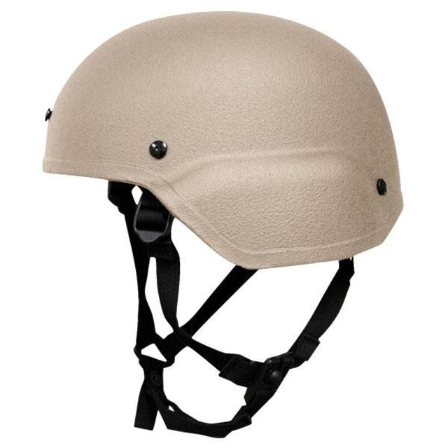 United Shield ACH Ballistic Helmet Level IIIA LE Style Mid Cut w/ 4pt Harness System Tan XL ACH-MICH LE - MID CUT-TN-XL - United Shield