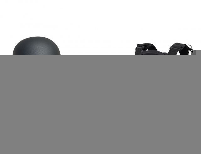 United Shield Active Shooter Level III PST 650 Helmet 2 10in x 12in Acer Plates Black Large ASLIII-L-B - United Shield