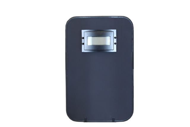 United Shield Lightweight Level III Plus Shield with Viewport Black 20x34in - United Shield