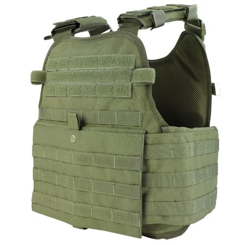 United Shield Modular Operator Plate Carrier OD Green One Size Fits All - United Shield