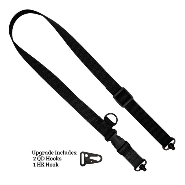 United States Tactical C1 - 2-to-1 Point Tactical Sling 1.25in QD Swivel Black - United States Tactical