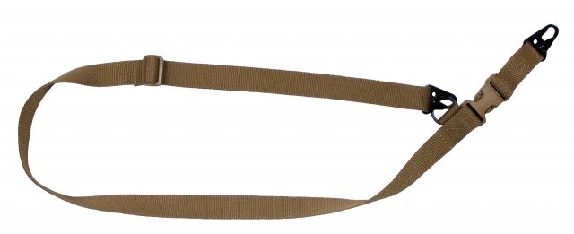 United States Tactical C1 - 2-to-1 Point Tactical Sling 1.25in HK Hook Coyote - United States Tactical