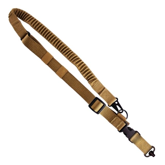 United States Tactical C3 - 2-to-1 Point Shock Webbing Sling QD Coyote