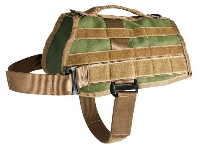 United States Tactical K9 MOLLE Vests Olive Drab Large - United States Tactical