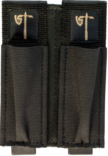 United States Tactical Pistol Mag Pouch Double Black - United States Tactical