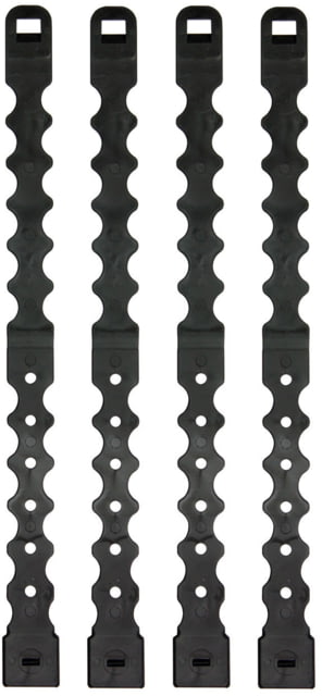 United States Tactical Flight Light Malice Clips 4 Pack Black Long - United States Tactical