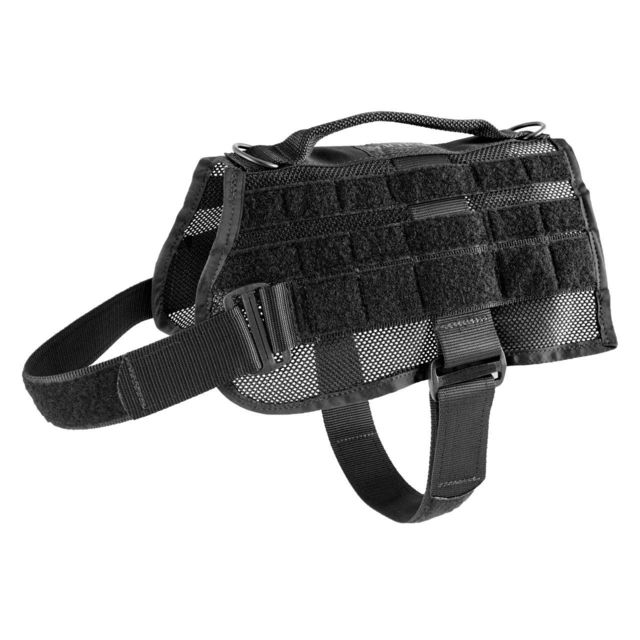 United States Tactical K9 Mesh MOLLE Vest Black Large
