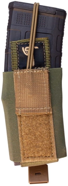 United States Tactical Rifle Mag Pouch w/Closure Lanyard 1x2in Olive Drab - United States Tactical
