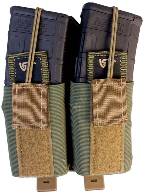 United States Tactical Rifle Mag Pouch w/Closure Lanyard 2x2in Olive Drab - United States Tactical